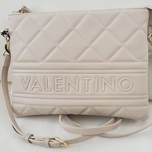 Mario valentino crossbody Authentic shoulder bag shoes nude
